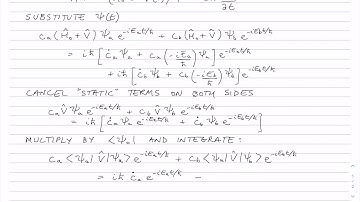 Two-level system with a time-dependent perturbation