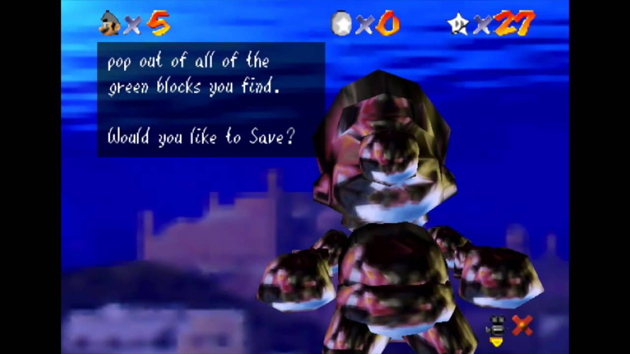 SM64 Shining Stars: Metal Cap - Shiversear Cave