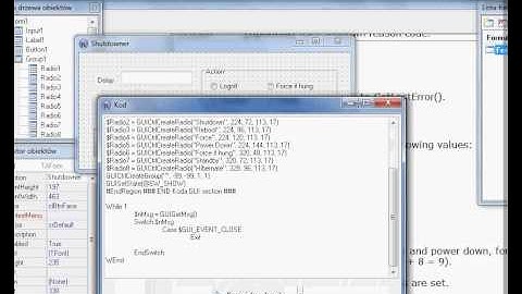 How to write simple Shutdowner in AutoIT
