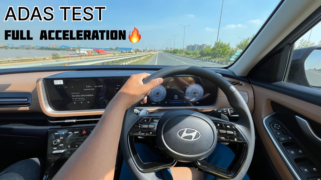 2024 Hyundai Alcazar Drive Review | Full Acceleration & ADAS Test - YouTube