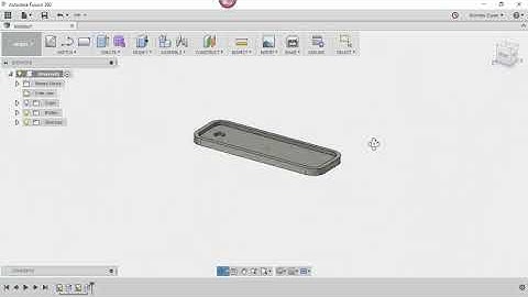 Create and 3d PRINT a NameTag Using Fusion 360