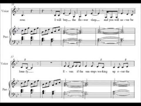 The Gambler - fun. (PIANO SHEET MUSIC) - YouTube