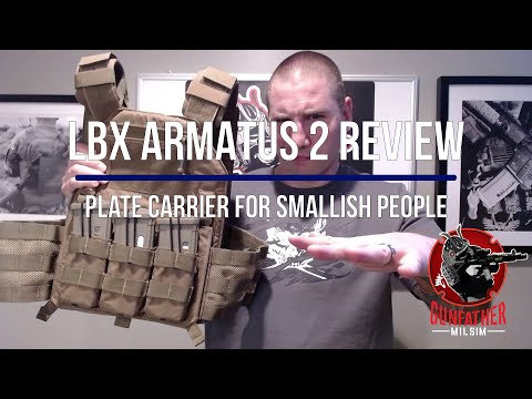 LBX Armatus 2 Review - plate carrier for smallish people - YouTube