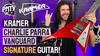 Kramer Charlie Parra Signature Vanguard! - The Peruvian Metal Master&#39;s EPIC 2nd Signature Guitar!