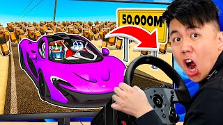 ROBLOX A Dusty Trip, but with a Steering Wheel...