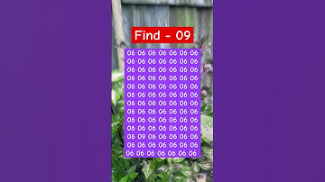 Brain exercises,  Find different number EP-289 #brainteasers #find #puzzle #shorts