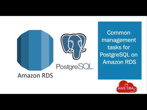 02.Common management tasks for PostgreSQL on Amazon RDS