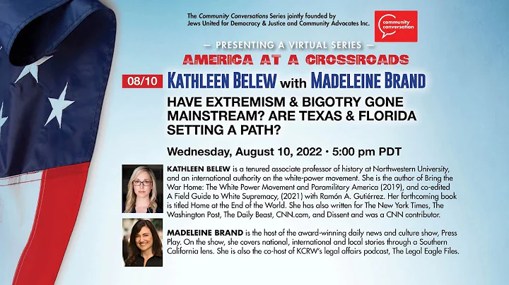 Kathleen Belew with Madeleine Brand | America at a...
