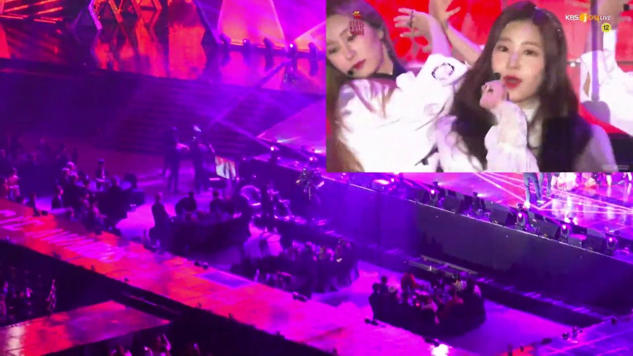 190115 IDOLS reaction to IZ*ONE performance @ SMA 2019