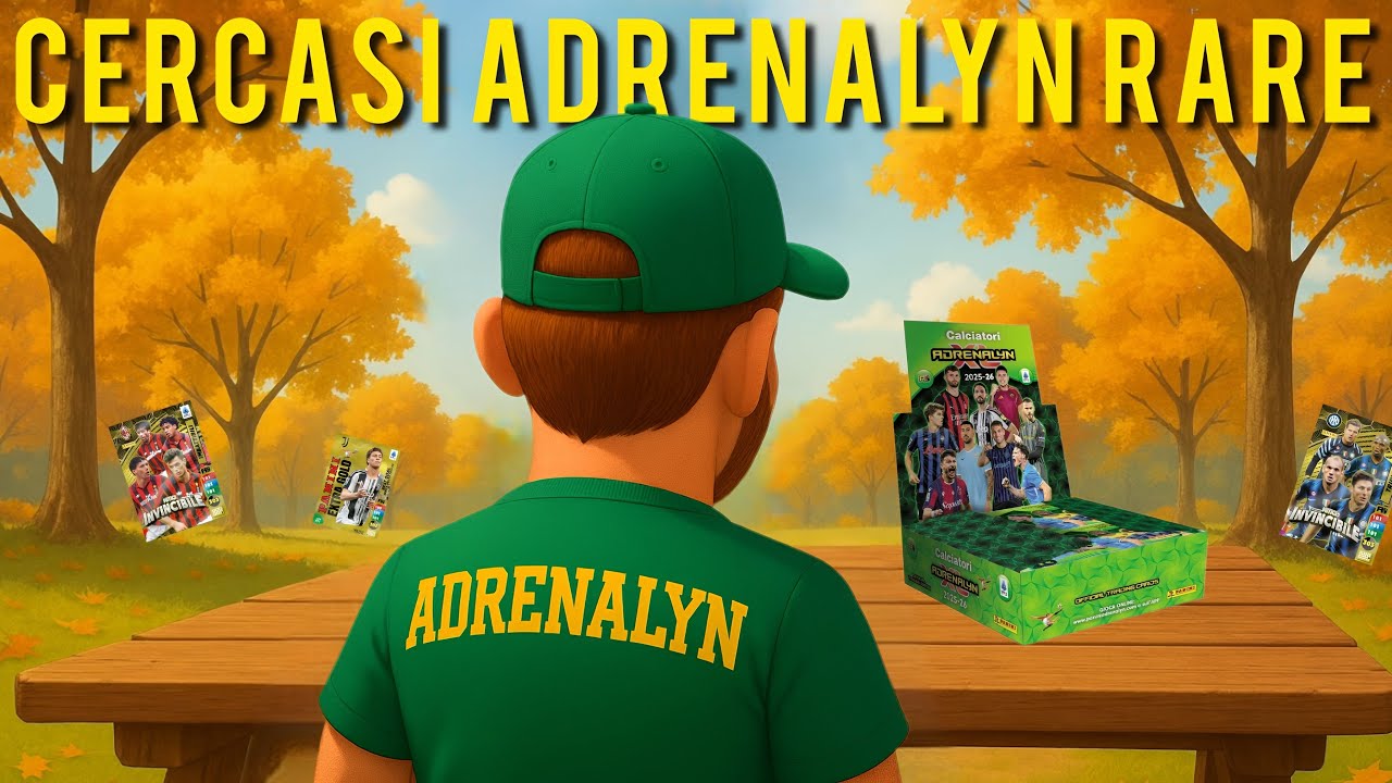 CERCASI ADRENALYN 2025-26 RARE! 👀 #adrenalyn 