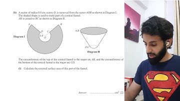 O Level/IGCSE Math - Mensuration (Past Paper Question 5)