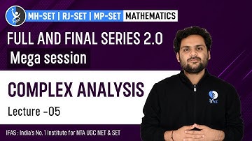 Important Questions for SET Complex Analysis | SET Mathematics PYQ