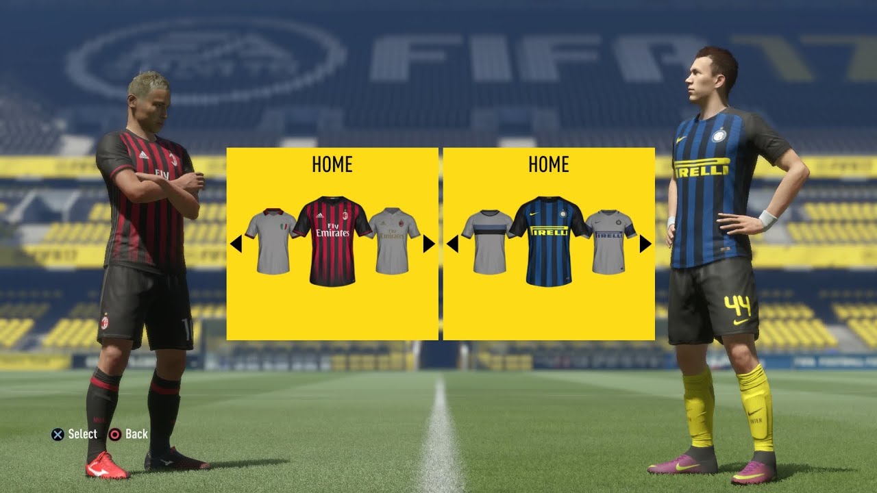 Fifa17 | Italian Derby | Milan Vs inter