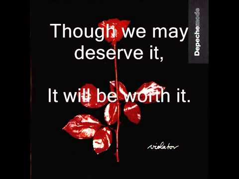 Depeche Mode - Halo Lyrics - Violator 1990