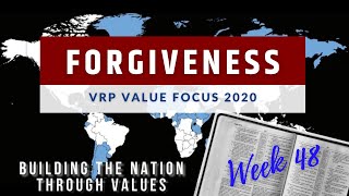 CRFV Filipino Value Focus: FORGIVENESS