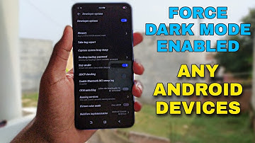 Force Dark Mode Enabled | Any Android Devices