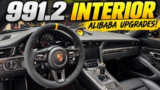 Upgrading the Interior Of My Porsche 911 With Alibaba Parts... You Will Be SHOCKED!! (991.2(