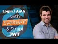 How to use JWT with SvelteKit and Strapi