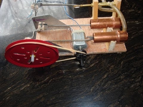 Homemade Steam Engine 31