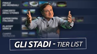 TIER LIST stadi  - Fabio Caressa