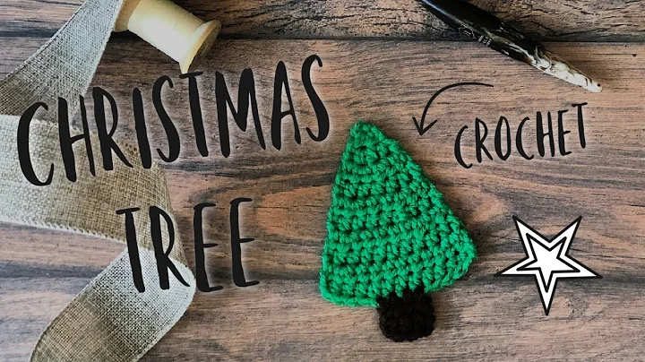 Easy Crochet Tutorial: Make a Flat Christmas Tree!