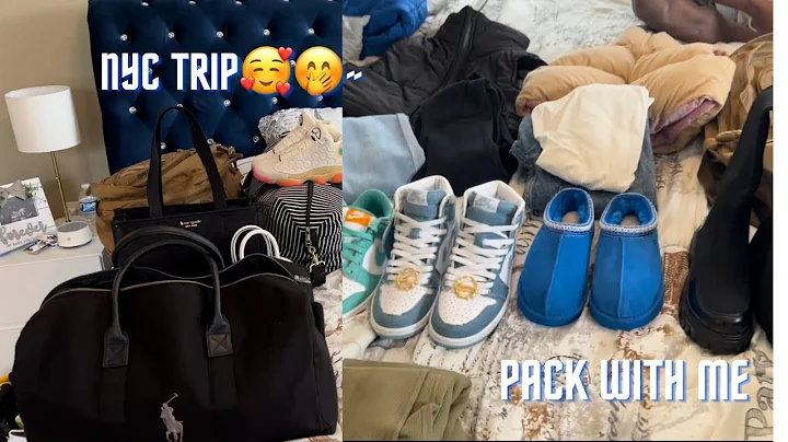 NYC Trip: pack with me