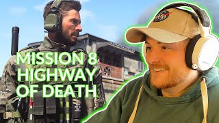 Royal Marine Plays Highway of Death! Call of Duty Modern Warfare!