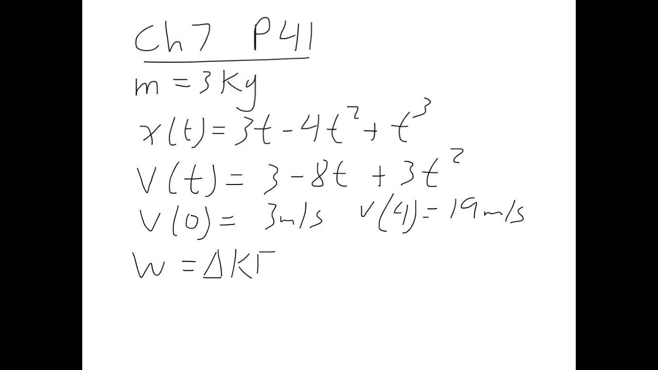 Chapter 7 Problem 41 - YouTube