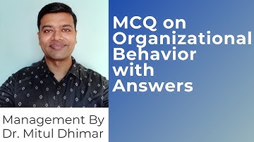 MCQ on Organizational Behavior with answers