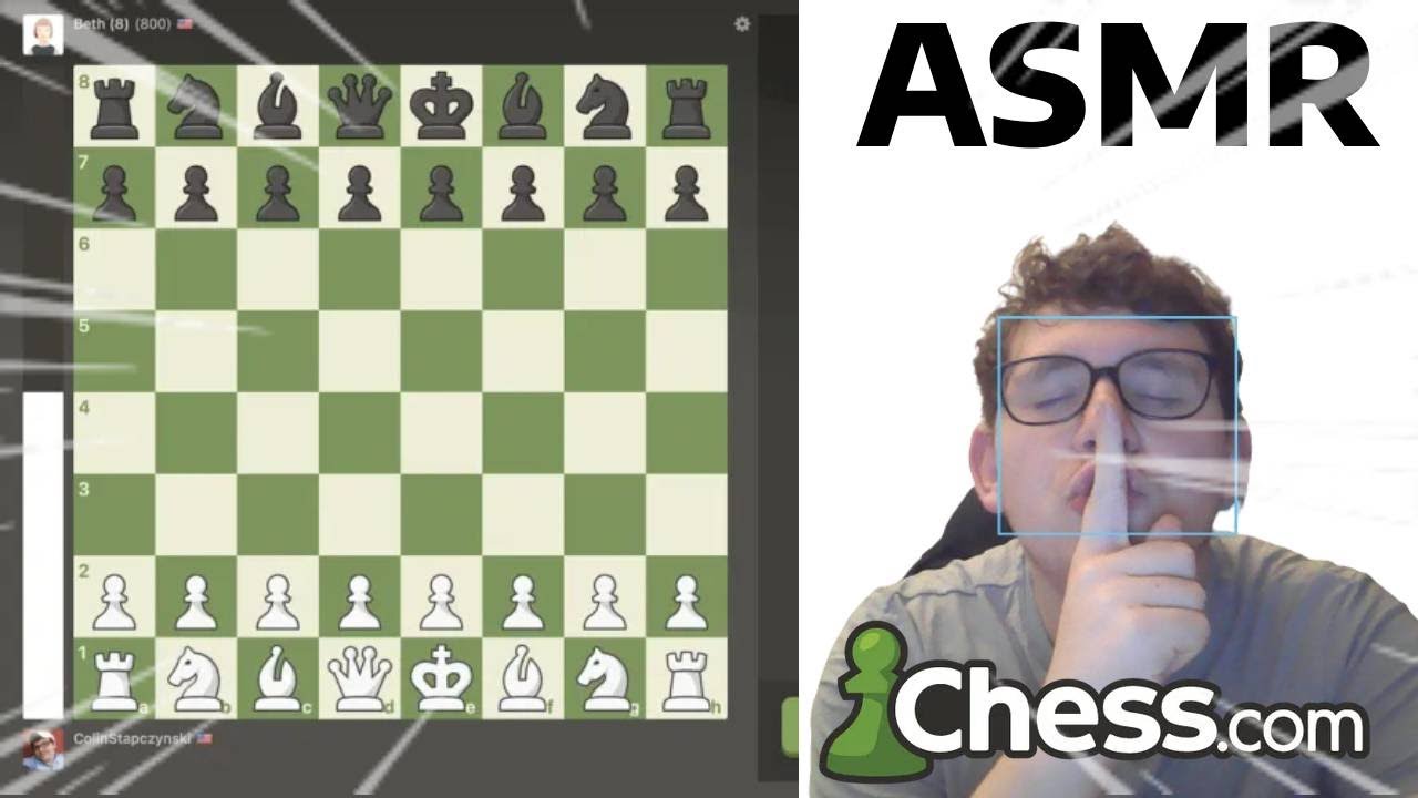 ASMR - PARTIE D'ECHECS SUR CHESS.COM