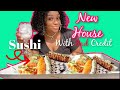 How I Got Approved For My New House Using My Kids CREDIT| Sushi Mukbang