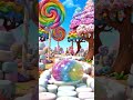 The Cutest Candy Character Ever! 🍬#candyland#shorts#viral #cartoon #sweetworld #animation #trending