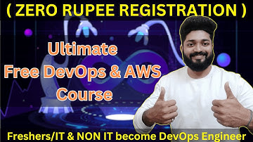 FREE 30 Days DEVOPS+AWS bootcamp4❤️|10+ LPA BASE🔥|Real Time Projects/automations😀|REGISTER FOR FREE🥳