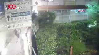 Aleyna Tilkinin Yaşadığı Siteye Gizlice Giren Saplantılı Hayran Kamerada