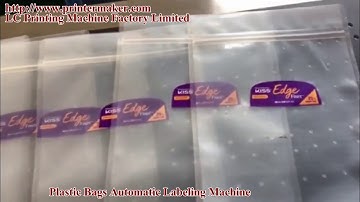 Plastic Bags Automatic Labeling Machine ALM-11500