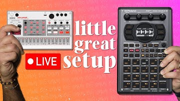 a great, cheap(ish) combo for LIVE dawless perfomance [SP404MKII + volca sample]