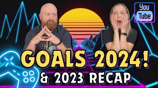YouTube and Gaming Goals for 2024! AND recapping 2023 - Retro Rivals