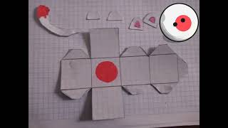 cómo hacer a un Countryball papercraft, Japón furrro🤑🤑🤑😎😎#countryballs #papercraft