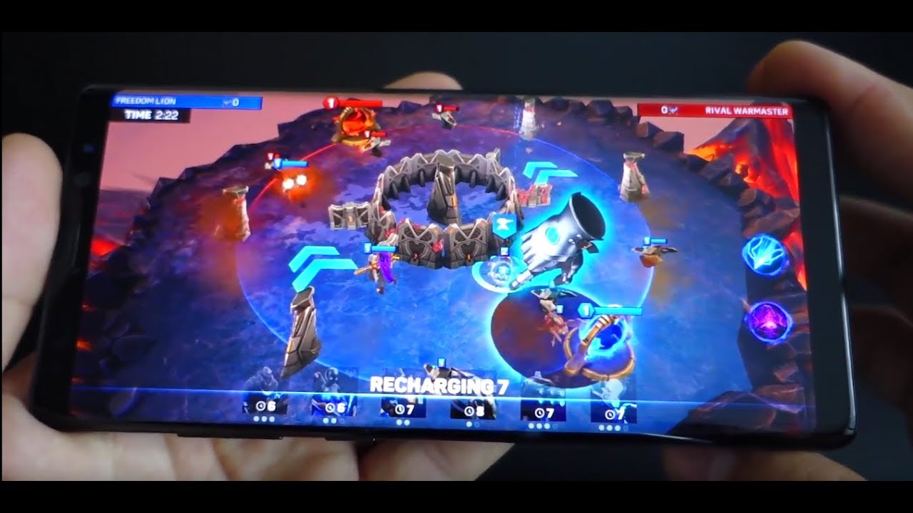 Quantum Siege - Note 8 gameplay - Best Android Games