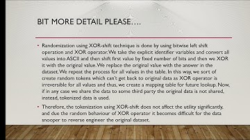 Privacy Preservation By Randomization of n-variables using XOR-Shift