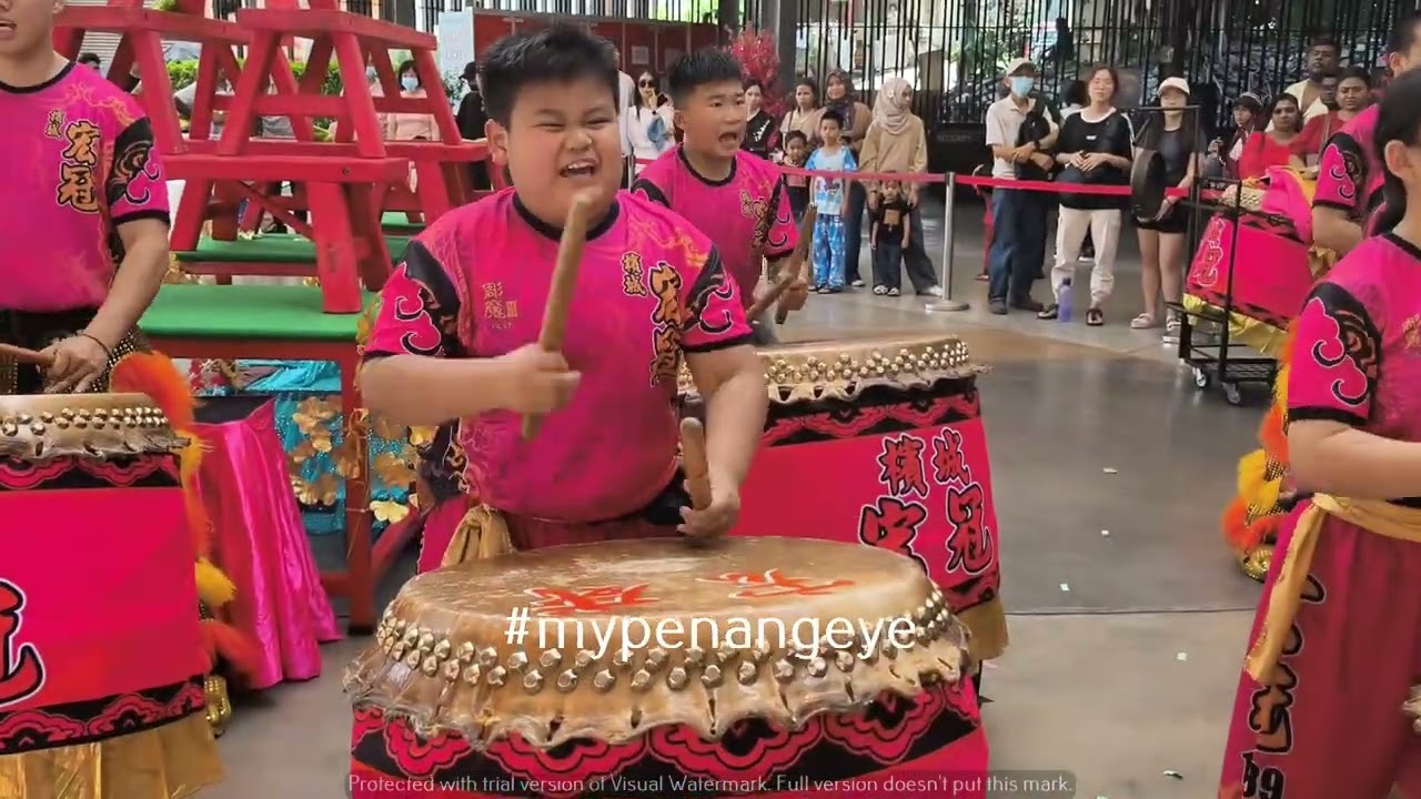 Chinese New Year 2025 🐍 Snake Horoscope & War Drums | Epic Celebration at Penang Hill!