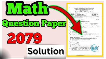 diploma level math question paper solution 2079#ctevt #mathsolutionctevtdiploma level math question