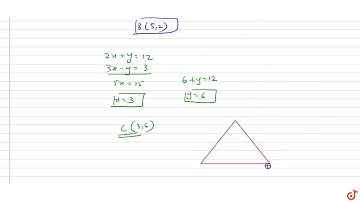 Using the method of integration, find the area of the region bounded by the following lines `3...