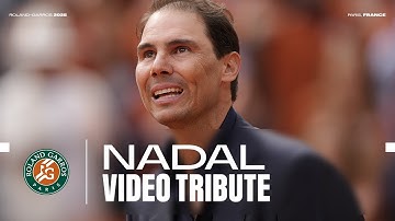 Rafael Nadal video tribute | Roland-Garros 2025