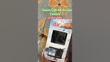 Best 4K action camera under 10k / Cason CS6 #cason #casoncs6 #actioncamera #viral #bestactioncamera