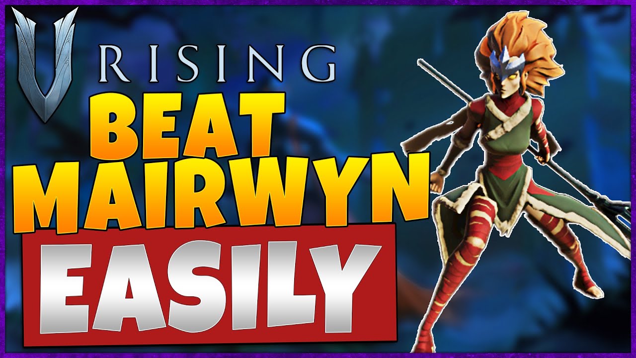 V Rising Elementalist How To Easily Beat Mairwyn the Elementalist In V Rising - YouTube