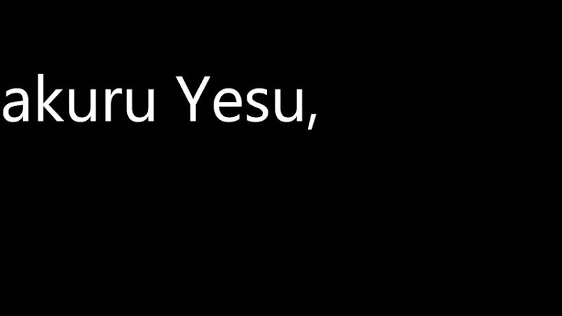 Pakuru Yesu (Glory To His Name)