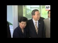 UN Sec Gen Ban Meets WHO Chief Chan