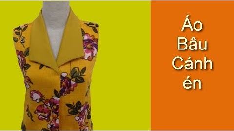 77 / Hướng dẫn cắt may bâu cổ cánh én I How to make a lapel collar I Anna handmade .