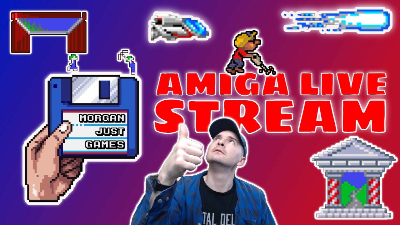 Amiga Live Stream - Sky High Stuntman / R Type 2 / ONM Lemmings ...